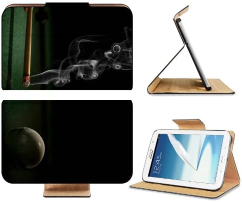 Billiard Pool Game Cue Ball Samsung Galaxy Note 8 GT-N5100 GT-N5110 GT-N5120 Flip Case Stand Magnetic Cover Open Ports Customized Made to Order Support Ready Premium Deluxe Pu Leather 8 7/16 Inch (215mm) X 5 11/16 Inch (145mm) X 11/16 Inch (17mm) MSD Note 8 cover Professional Note8 Cases Note_8 Eight Accessories Graphic Background Covers Designed Model Folio Sleeve HD Template Designed Wallpaper Photo Jacket Wifi Protector Tablet
