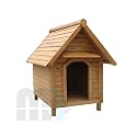XXL HUNDEHUETTE HUNDEHAUS WETTERFEST AUS TANNENHOLZ NEU