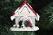 Border Collie Dog Doghouse Christmas Ornament