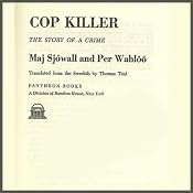 Cop Killer: A Martin Beck Police Mystery | Maj Sjöwall, Per Wahlöö