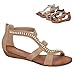 Womens Summer Gladiator Ankle Strappy Lace Up Sandal Flat