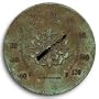 Medallion Thermometer In Rust Finish
