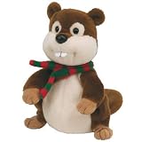 TY BEANIE BABY~ YULE THE BEAVER BRAND NEW CHRISTMAS RELEASE