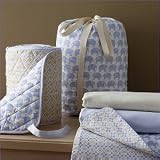 Organic Crib Sheet Set - Sky Blue Elephants by