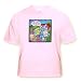 Snail Real Estate Showings - Adult Light-Pink-T-Shirt Medium