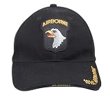 DELUXE LOW PROFILE CAP BLACK - 101ST AIRBORNE