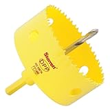 Starrett AVH0400 Bi-Metal Dual Pitch Professional Hole Saw with Quickshot Arbor, HSS Teeth, 4 Diamet