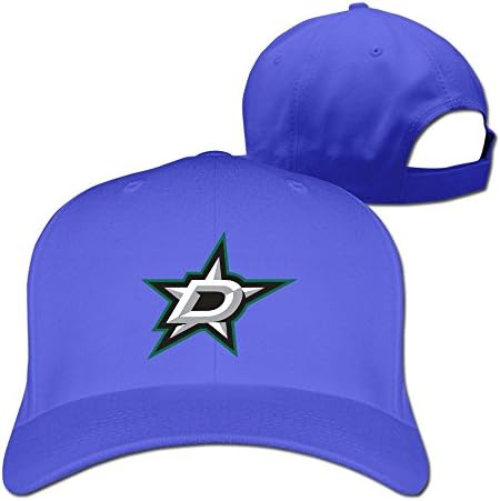 Custom Dallas Stars Cotton Baseball Peaked Cap Hat Adjustable Snapback For Men/Women RoyalBlue By JE9WZ