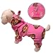 Silly Monkey Fleece Hooded PJ - Pink