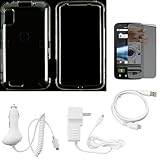 Clear Durable Two Piece Protective Rubberized Crystal Hard Case Cover for A ....