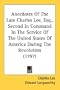 Anecdotes Of The Late Charles Lee, Esq., Second In Command In The Service Of The United States Of America During The Revolution (1797)