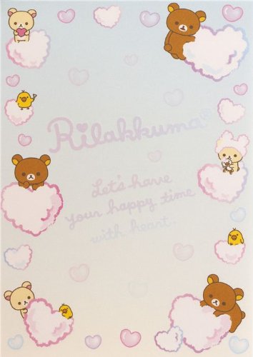 Imagen 3 de Bloc de notas Rilakkuma con osos y un pollito en la bañera