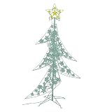 Lighted Sparkly Tree - White (5')