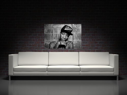 Wiz Khalifa Wall Art Poster Print on Canvas