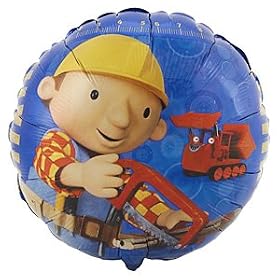 Party Supplies - Bob the Builder Mylar Balloon by Birthday Express