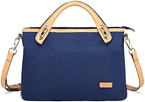 Ungrol Water Resistant Lightweight Top Handle Satchel [2way]Blue