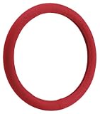 RED MESH STEERING WHEEL COVER