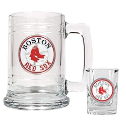 Boston Red Sox MLB Boilermaker Set - Primary Logo