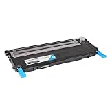 41TX2f4FlvL. SL160  LD © Compatible Samsung CLT C407S Cyan Laser Toner Cartridge for the CLP 320, CLP 325W and CLX 3185FW Printers
