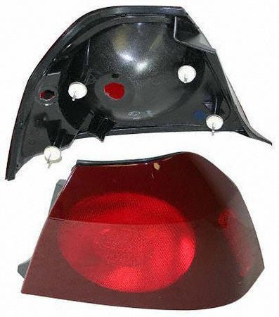 00-04 CHEVY CHEVROLET IMPALA TAIL LIGHT RH (PASSENGER SIDE), Assy, Combination Lamp, On Quarter Panel, 1st Design (2000 00 2001 01 2002 02 2003 03 2004 04) C730113 10335608