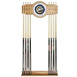 Utah Jazz NBA Billiard Cue Rack with Mirror