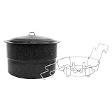 Granite Ware Canner with Rack - Black (33 qt)