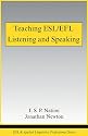Teaching ESL/EFL Listening and Speaking