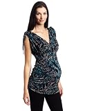 Maternal America Women's Laced Sleeve Kimono Top