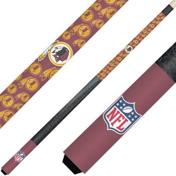 Washington Redskins Cue And Case Set