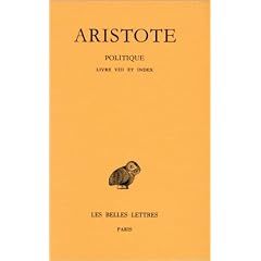 Politique, tome 3-2, Livre VIII