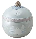 Pfaltzgraff Winter Frost Sculpted Covered Candy Dish