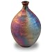 Raku Bottleneck Vase, Small 8 Size
