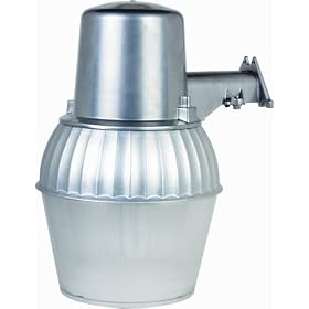 Designers Edge L-1755-65W One-Light Downward Wall Sconce, Die-Cast Aluminum with Acrylic Globe