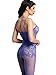 Amoretu Women's Short Dress Lace Hollow V-Neck Shift Dresses with Pockets