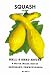 Art Poster, Squash: Yellow Summer Crookneck - 12x18