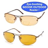 Eagle Eyes Rx Activ Indoor/Outdoor Readers- Solare Model- 2 Pack (2.5 x magnification)