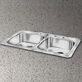 Elkay Manufacturing-Sinks #NS 23319 33x19x6-1/4 Stainless Steel MH Sink