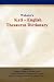 Book Websters Kati - English Thesaurus Dictionary