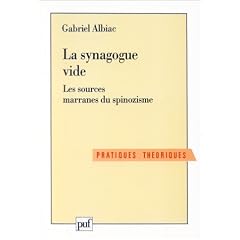 La synagogue vide: Les sources marranes du spinozisme