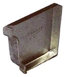 Northwest Metal #228004 4 Galvanized Right End Cap
