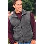 Upscale Polyester Fleece Vest with Pockets