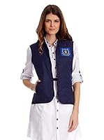 Solera Y Arte Chaleco Guateado (Marino)