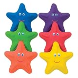 SSG Color My Class Rubber Critters- Starfish Set of 6