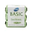 Dial Basics Hypoallergenic Bar Soap 3.5 Oz - 3 Pack
