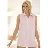 SleevelessPlaidOxfordShirts(ROSEPLAID,24W)