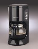 Capresso 449 Elegance 12-Cup Coffeemaker Black Reconditioned
