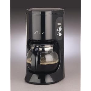 Capresso 449 Elegance 12-Cup Coffeemaker Black Reconditioned by 