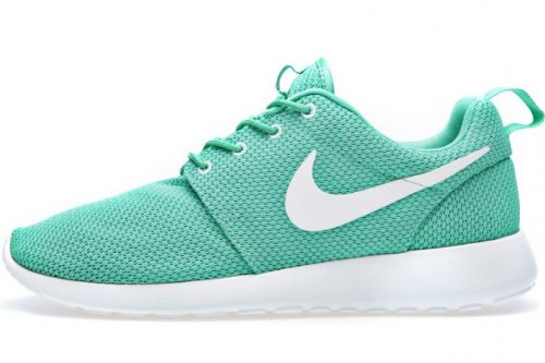 Nike Rosherun Mens Running Shoes 511881-310 Size 10.5 D (Standard Width) Gamma Green/Sail