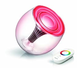 Philips818566LivingColorsTranslucentChangingLEDLampwithRemote