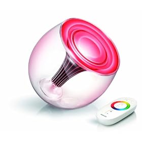 Philips 818566 LivingColors Translucent Changing LED Lamp with Remote